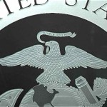 US Marine Corps Seal etched carved glass3 US Marine Corps Seal etched carved glass3