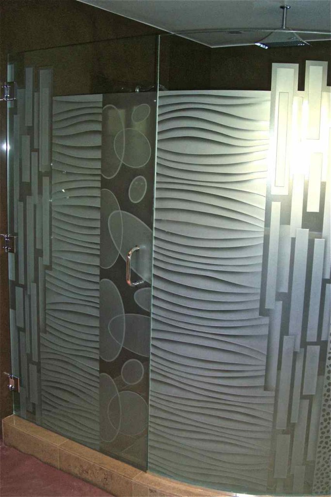 shower/abstract geometric waves circles bands shower/abstract geometric waves circles bands
