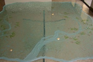 etched glass dining table top painted glass cherry blossom tree branch - 4 etched glass dining table top painted glass cherry blossom tree branch - 4