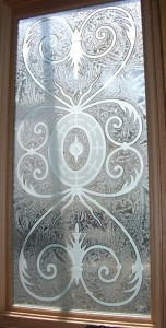 decoraitve glass window etched wrought iron decoraitve glass window etched wrought iron