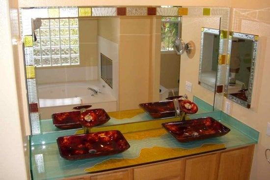 bathroom glass vanity vanitites glass sink bathroom glass vanity vanitites glass sink