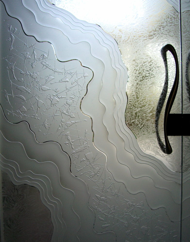 glass doors etched carved sans soucie