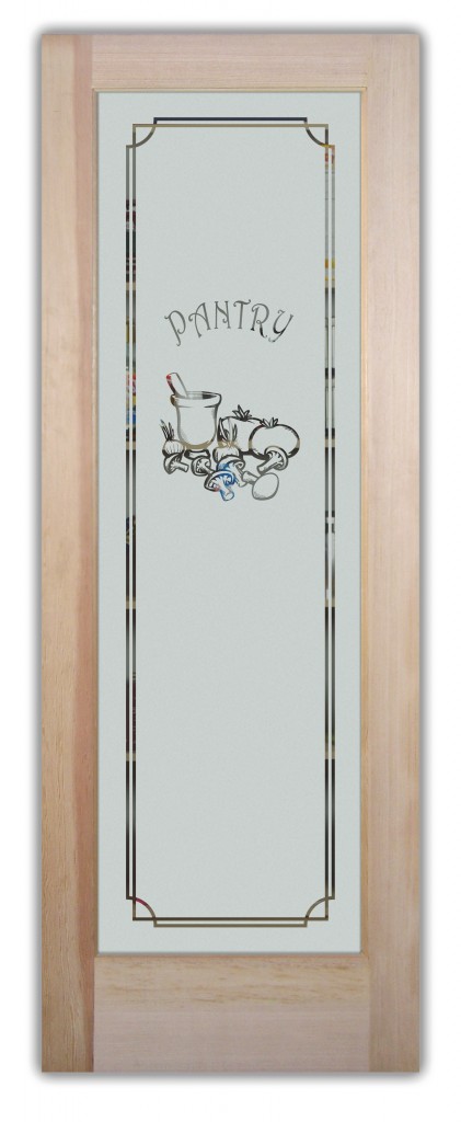 pantry door glass etched stone mill sans soucie