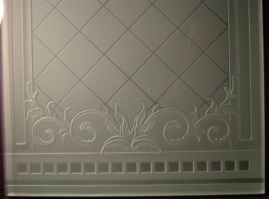 door glass, glass panel
