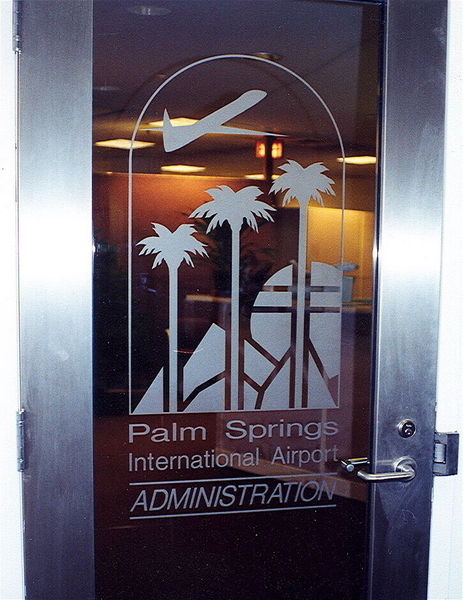 glass signage, glass sign