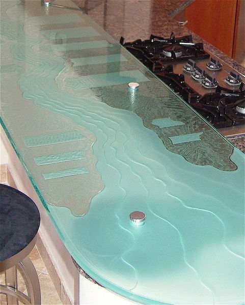 glass counters