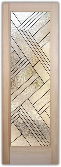 4. StainedLeaded Glass Door