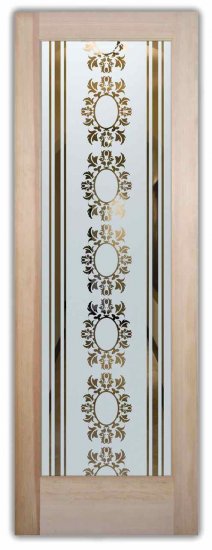 Etched glass sample from Sans Soucie Art Glass.