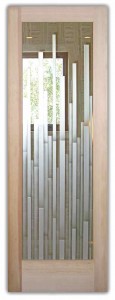 glass front doors mosaics etched pattern