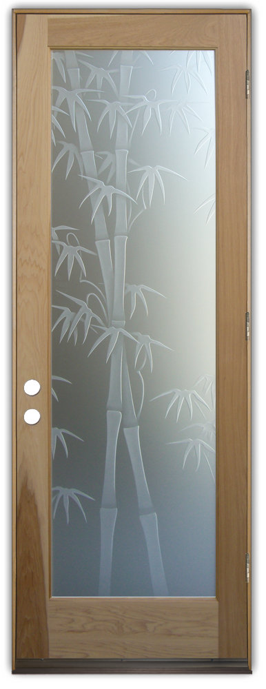 Bamboo Shoots 3D Private Door