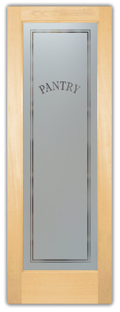 pantry door maple