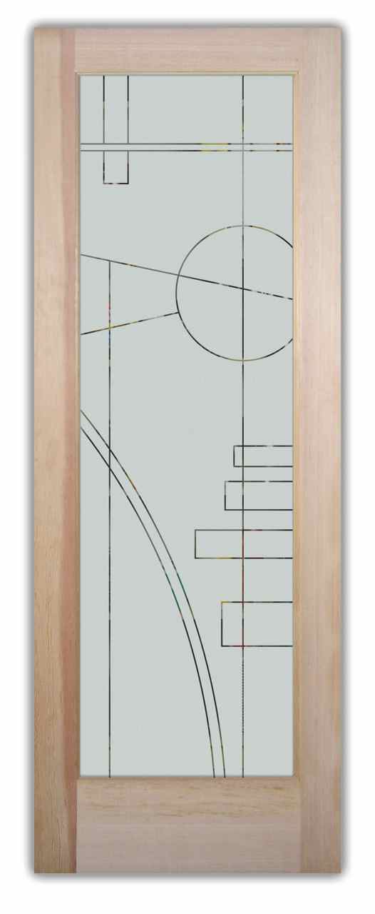 Frosted Glass Pantry Doors: Contemporary Designs by Sans 