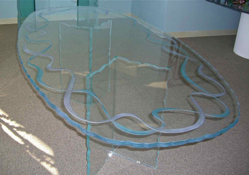 Tables Page 3 Of Sans Soucie Art Gl This Elegant Etched Gl Dining Table Top