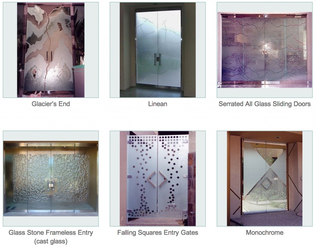 Tropical Designs Sans Soucie Art Glass Frameless Glass Doors Sans Soucie 01 02