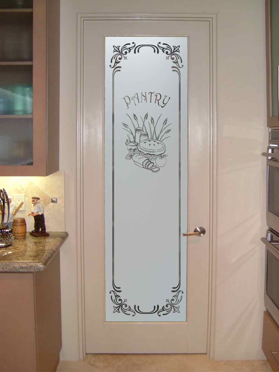 Laundry Room Doors Sans Soucie Art Glass Apple