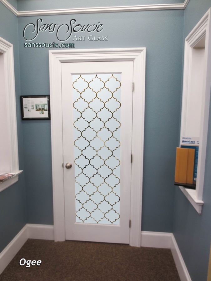 Glass Entry Doors Frosted Pattern Decorative Moroccan Glass Entry Doors Frosted Pattern Decorative Moroccan Decor Sans Soucie Ogee Lg