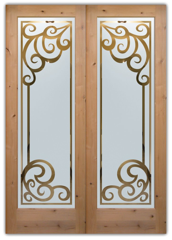 Concorde Etched Glass Front Doors Mediterranean Design Concorde Etched Glass Front Doors Mediterranean Design
