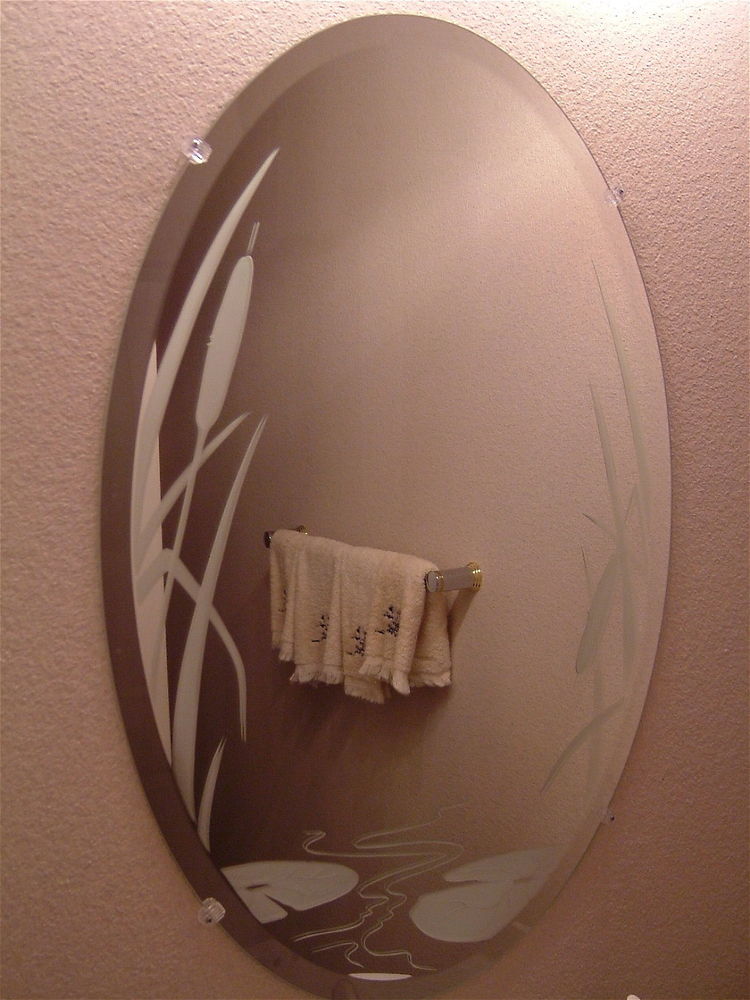 Cattails & Lilly Pads Decorative Mirrors Sans Soucie