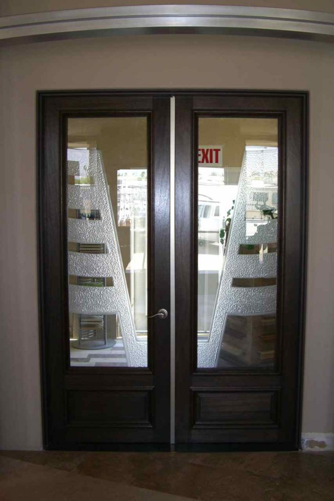 Shielded Retreat Door Glass Inserts Sans Soucie