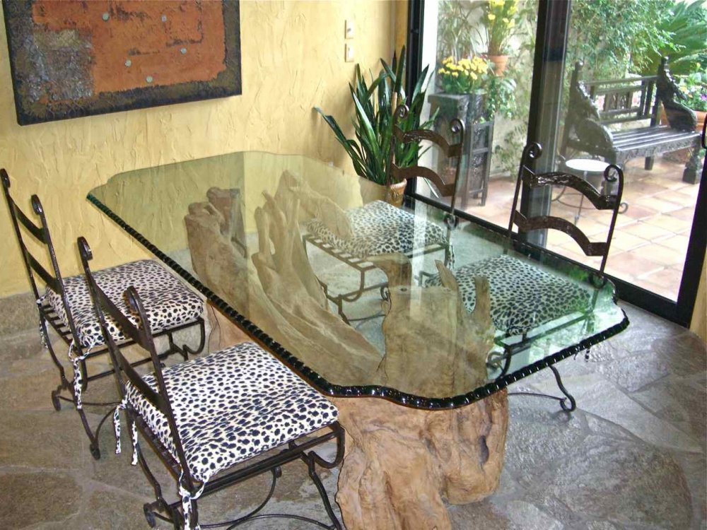 Glass Table Tops Ideas To Add Grace In Your Wooden Furniture