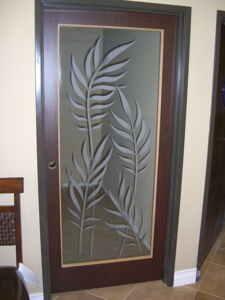 Ferns Interior Glass Door Inserts Sans Soucie