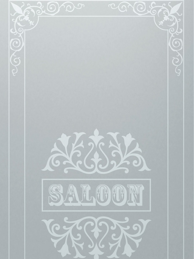Saloon Ii Western Style Interior Etched Glass Doors Frosted Glass Western Style Wild West Tavern Saloon Ll Sans Soucie