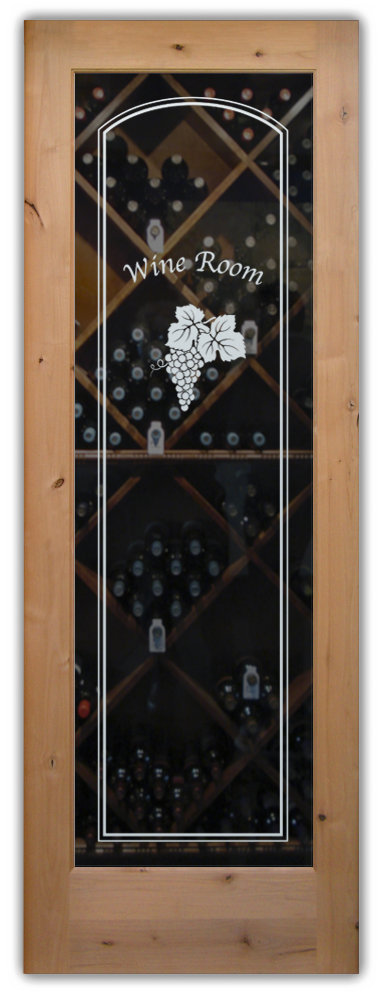 Wine cellar glass doors from Sans Soucie