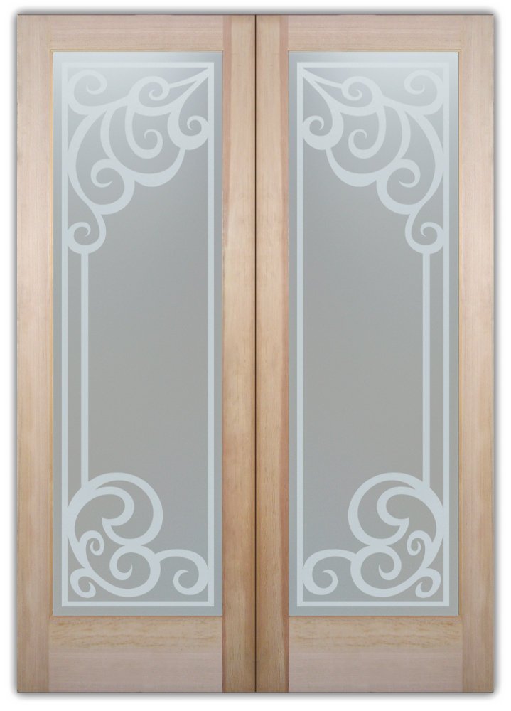 Glass Etching Sans Soucie Art Glass Front Doors Etched Concorde