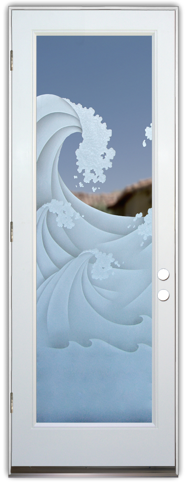 Tropical Designs Sans Soucie Art Gl High Seas Fibergl White