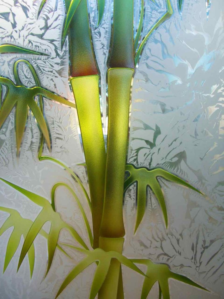 Bamboo Shoots Gluechip Glass Door Inserts Sans Soucie Also