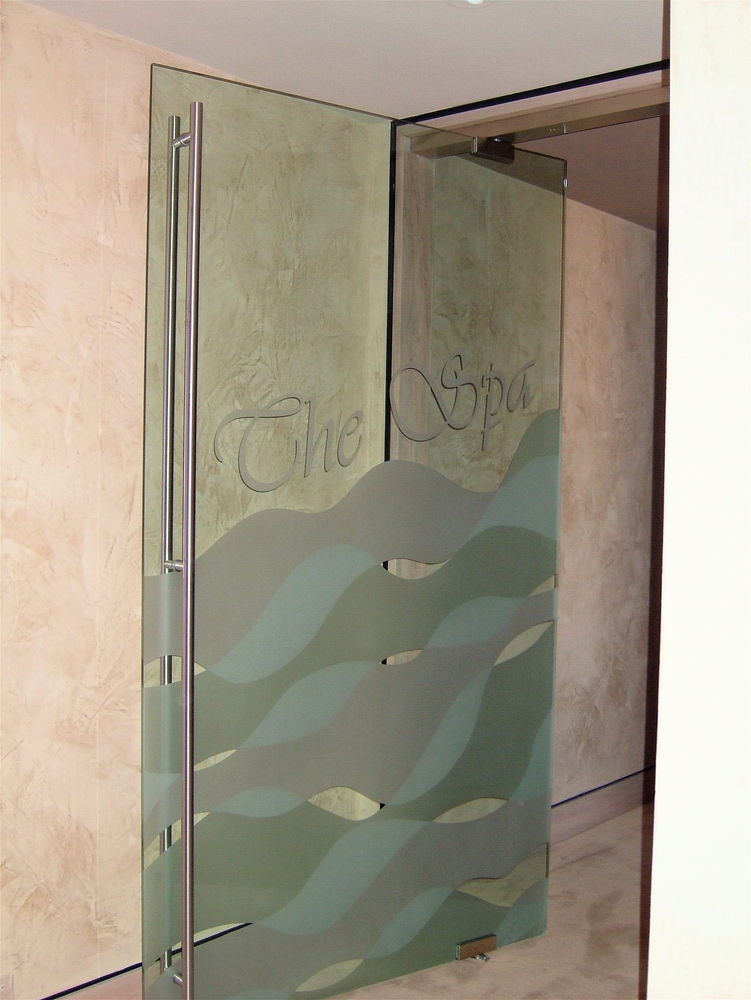 Spa Waves Frameless Glass Doors Sans Soucie Sans Soucie Interior Frameless Doors With Frosted Glass Eclectic Waves